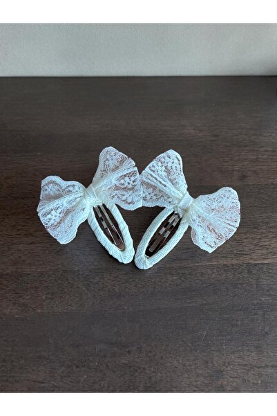 egomi kalpten gelen elle üretilen Tulle Detailed Snap Buckle