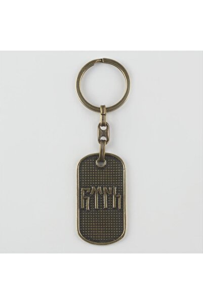 ZERO LAND Gldisptm Figured (15541) Metal Keychain-Antique