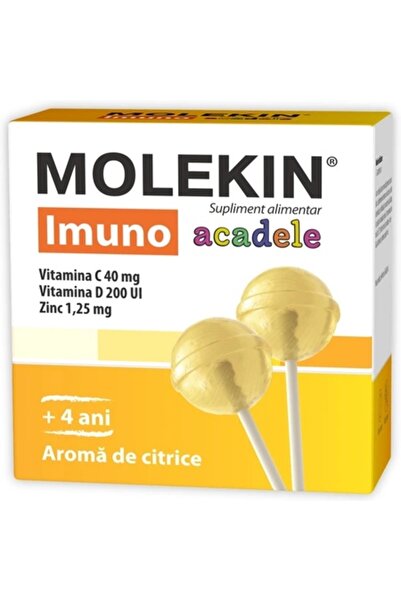 Zdrovit Molekin Imuno 4 ani+, 12 acadele,