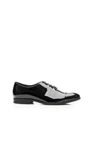UrbanShoes Pantofi eleganți bărbați din piele naturală, Leofex - 994 Negru Lac