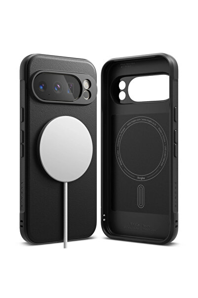 Stef's Cat Husa pentru Google Pixel 10 Pro, Stef's Cat, Onyx MagSafe, negru
