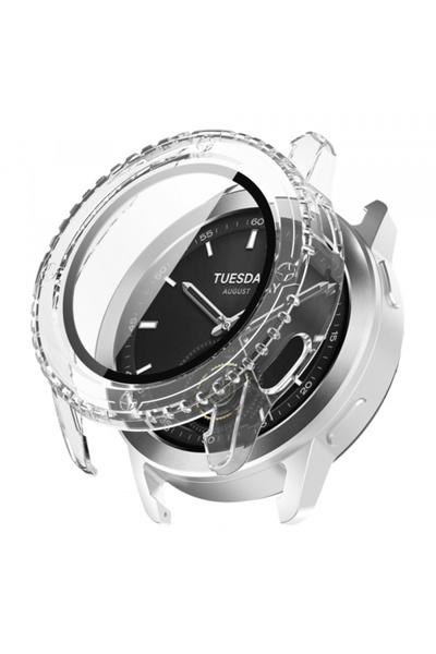 Techsuit Husa Defense360 Pro pentru Xiaomi Watch S3, Transparenta