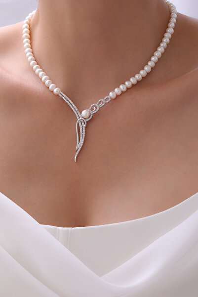Gümüşbox DOĞAL İNCİ KOLYE GB7223