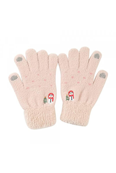 Techsuit Manusi De Iarna Tactile Dama ST0011, Marime 17cm, Bej