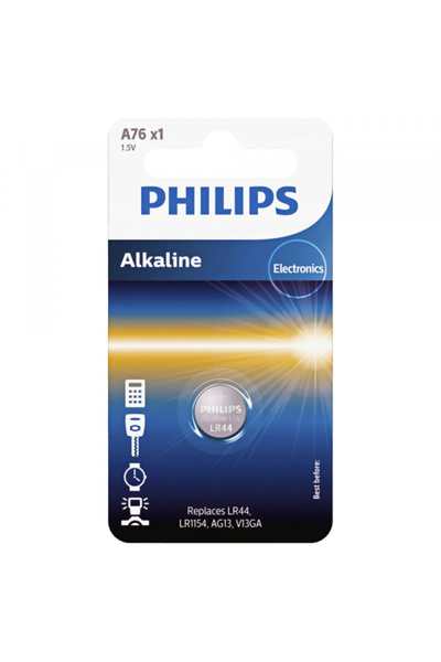 Philips μπαταρία, V13GA/ LR44 Phil-A76/01B
