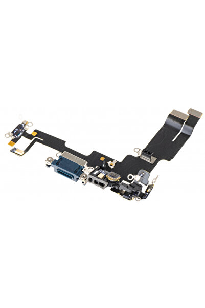 Aftermarket Кабел с конектор за зареждане - Микрофон за Apple iPhone 14, Bleu...