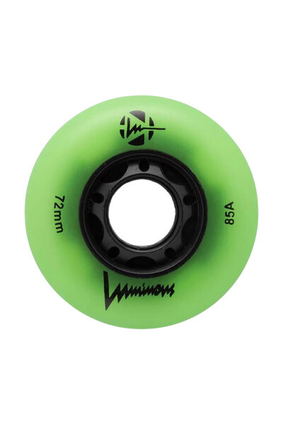 LUMINOUS ΤΡΟΧΟΙ LED 72MM/85A - ΠΡΑΣΙΝΗ ΛΑΜΨΗ