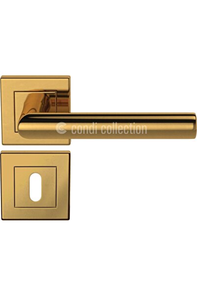 Condi Collection مقبض باب من الفولاذ المقاوم للصدأ 101K PVD Gold Room
