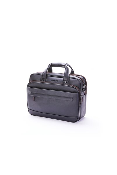 Davidts Geantă multifuncțională Davidt's Oran Black din piele sintetică cu co...