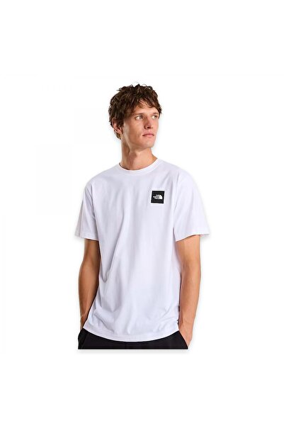 THE NORTH FACE Nf0A8G9C M Evolution Box Half Dome Κανονικό Λευκό Ανδρικό T-Shirt
