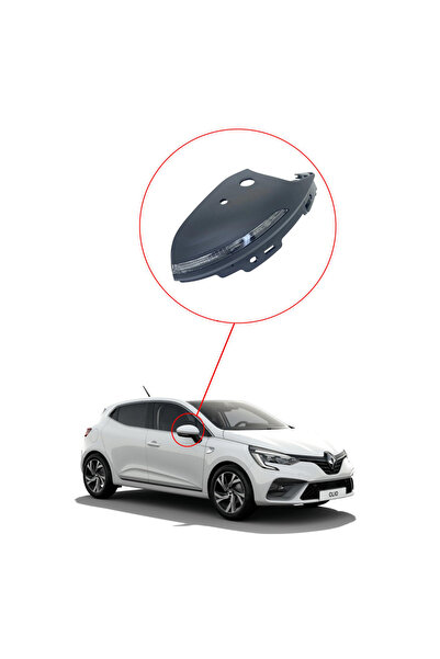 RMS Renault Clio 5 Megane 4 Ayna Sinyal Lambası Led' Lİ SOL (KAPAKLI) 963066605R