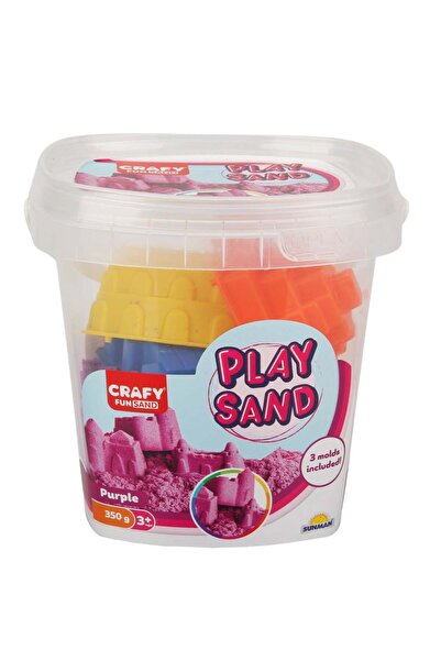 CRAFY Modeling sand, Crafy, Purple, 350 g