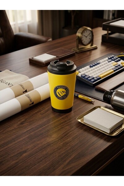Cafeden كوب مق رياضي مع شعار النادي الشهير بتصميم يجمع بين متانة الأداء ليكون...