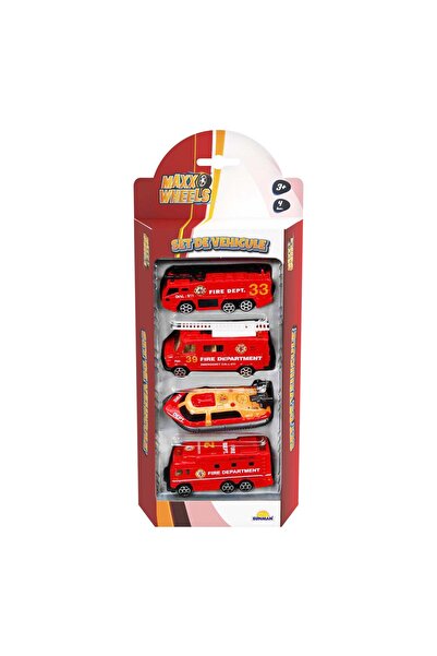 Maxx Wheels Set de vehicule, Maxx Wheels, Pompieri