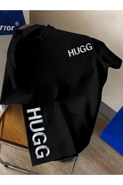 Lider Leather Μπλουζάκι με στάμπα. Κοντομάνικο μπλουζάκι για καλοκαίρι και άν...