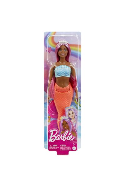 Barbie Κούκλα Dreamtropia - Γοργόνα με ματζέντα μαλλιά και πορτοκαλί ουρά