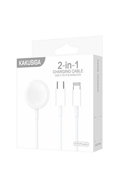 E-ANAMAG Ασύρματος φορτιστής, Kaku (KSC-966) 5V, Φόρτιση Qi, Διπλός σύνδεσμος...