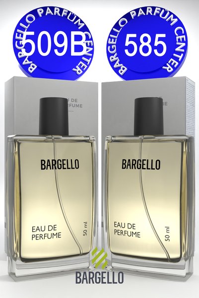 Bargello 509B Erkek Parfüm Fresh 50 ML EDP + 585 Erkek Parfüm Floral 50 ML EDP