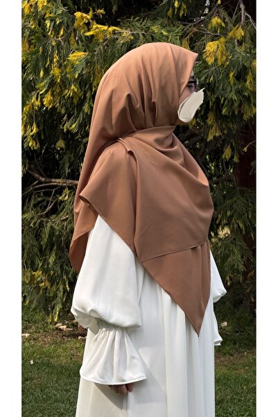 Qalortex Scarf Eșarfă din bumbac organic modal - Caramel