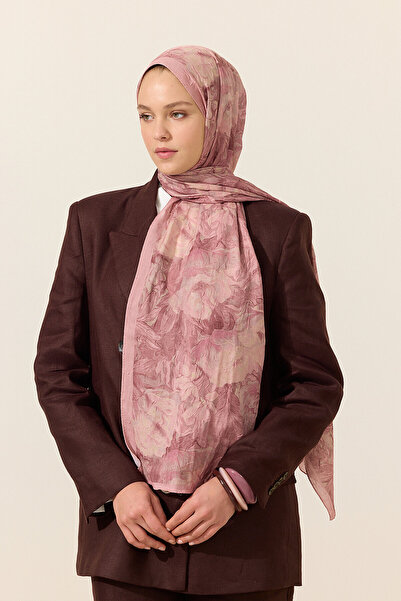 cs camellia scarf Σάλι Monaco Kraş - Ροζ