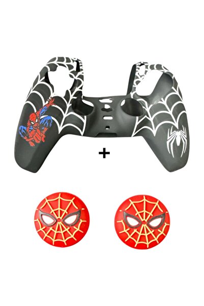 DeadSkull PS5 Dualsense Koruyucu Silikon Kılıf + Analog Silikon Koruyucu