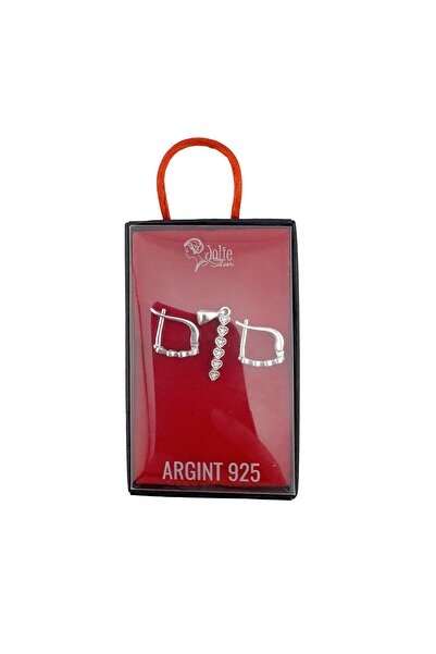 Vader Set din Argint 925 Cercei si Pandantiv, Jolie Silver, pentru Dama, Mode...