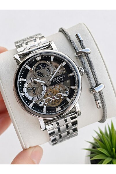 JG. Polo Club Jg.Polo Club Automatic Mechanism Italian Design Bracelet 5Atm W...