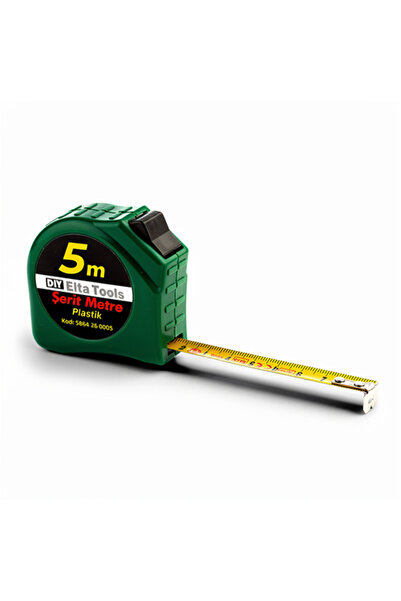 Generic Brand Elta Plastic Tape Measure 5 Mt (5 Pieces)