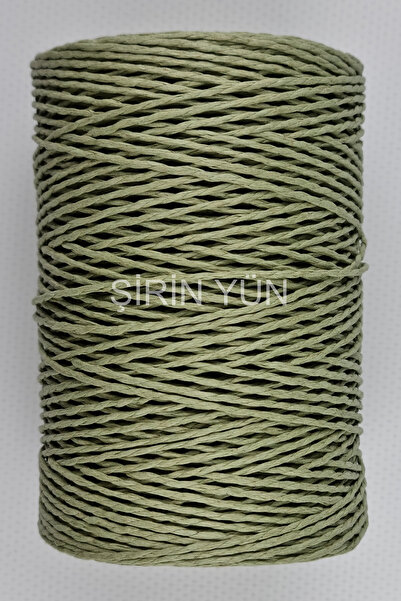 Şirin Yün Sarılmış Kağıt İp 200 Gram 240 Metre Adaçayı 49