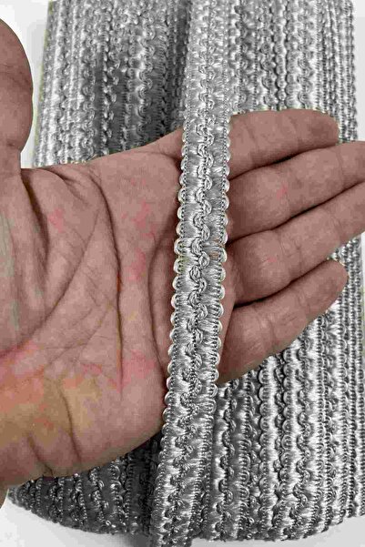 Hobigram Anthracite Lpera Dense Knit Embossed Decorative Ribbon – Premium Rib...