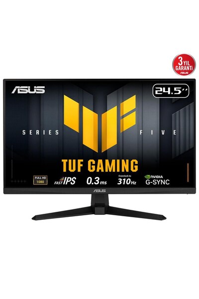 ASUS 24.5" Tuf Gaming VG259QMR5A 310Hz 0.3ms Full HD Adaptive Sync Fast IPS G...