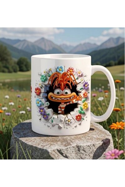 KADOREX DESIGN Emotional Outburst 3D Effect Mug – Fun, Colorful, and Eye-Catc...