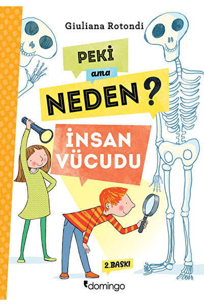 Domingo Yayınevi Kopuz Book - So, but Why? Human Body - Nursery Educational S...