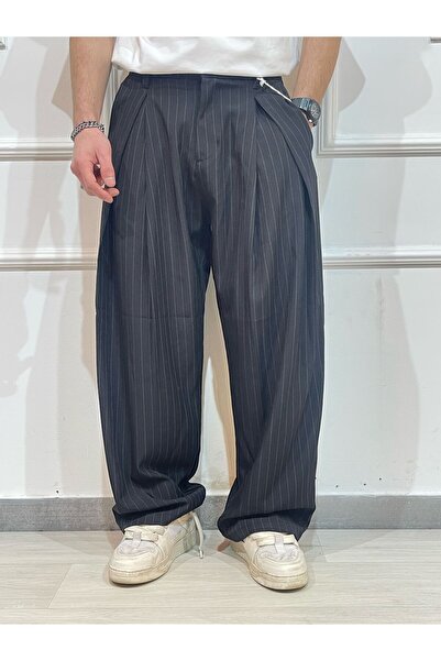 Urban Collection Urbancollection Striped baggy pants
