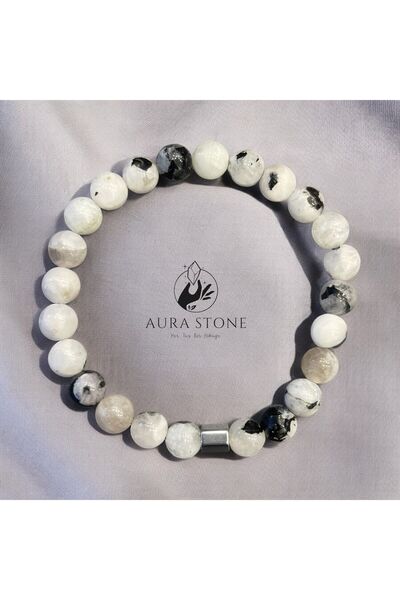 AURA STONE سوار من الحجر الطبيعي أورا ستون مكون من 8 ملم