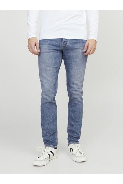 Jack & Jones Τζιν στενής γραμμής με ίσιο πόδι JJITIM JJORIGINAL AM 441 Τζιν σ...
