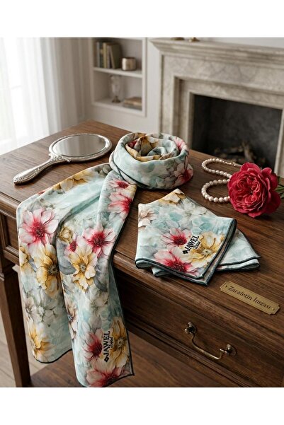 w white stars sports & wear وشاح ناعم للنساء والفتيات من جاويل