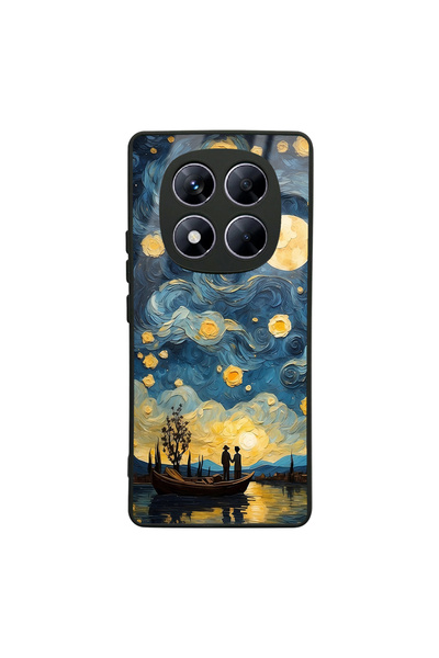 TechTrove Redmi Note 14 Pro Kılıf Kamera Korumalı Desenli Darbe Emici Kapak