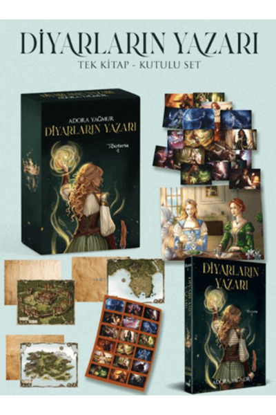 İndigo Kitap Diyarların Yazarı – Wisteria 4 (Kutulu)