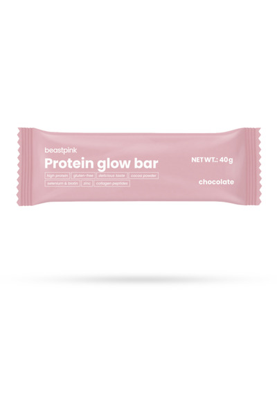 GymBeam Baton proteic GlowBar - BeastPink -