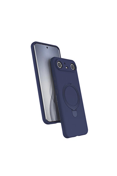 m.tk moveteck Tecno Spark Slim 5G Kılıf Magsafe Halkalı Extra Standlı içi Kad...