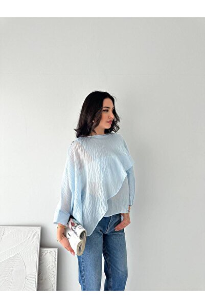 Via Boutique UÇUŞ UÇUŞ PELERİN BLUZ