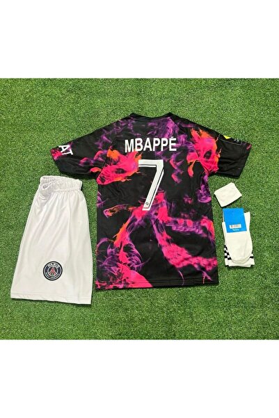 BREATHLESS Psg 2023/24 Yeni Sezon Kylian Mbappé Eyfel Kuleli Konsept Çocuk Fo...
