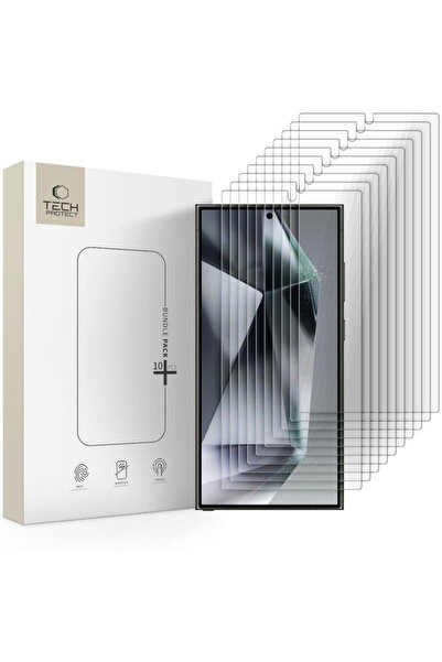 Tech-Protect PACHET Folie PACHET 10 GALAXY S24 ULTRA TRANSPARENT