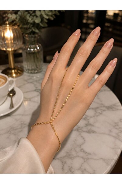 Ezme Pul Detaylı Şahmeran Gold Renk
