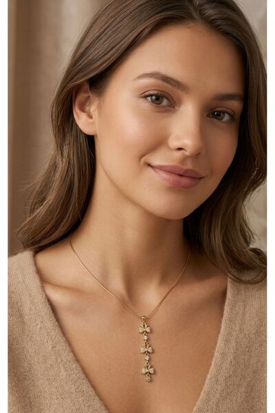 Mutenaura Luxury Premium Steel Y Necklace