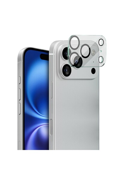 İmak Apple iPhone 17 Pro Max Τζαμάκι για Κάμερα Black Circle Design