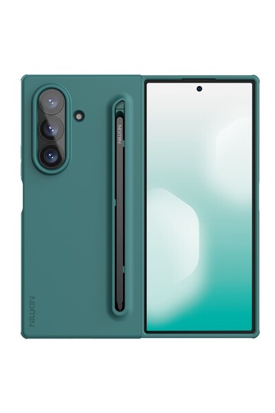 Nillkin Flex Pure Σκληρή Θήκη με Πενάκι Green (Samsung Galaxy Z Fold7 5G)