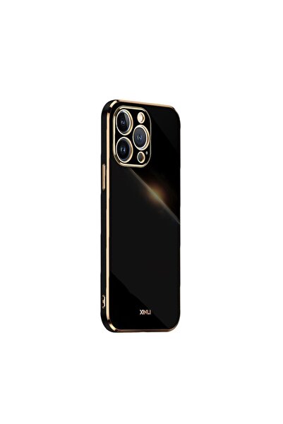 Xinli Straight Θήκη Σιλικόνης Black (Apple iPhone 13 Pro)