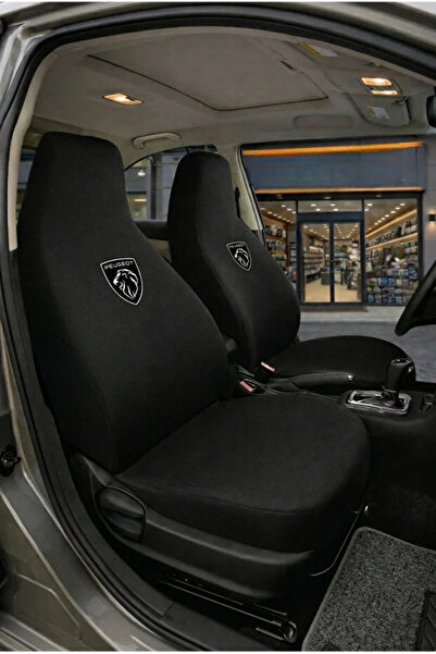 sekutuning Peugeot 2008 Siyah Araç Koltuk Kılıfı Koruyucu Penye Servis Kılıfı